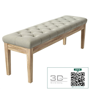 Verona Home Radcliffe Velvet Tufted Bench