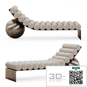 Couch / Anna Karlin - Curved chaise